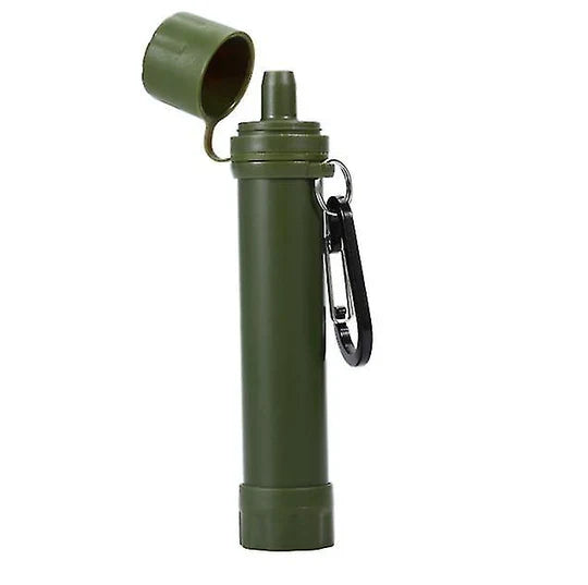 Portabelt vannfilter for camping, friluftsliv og beredskap
