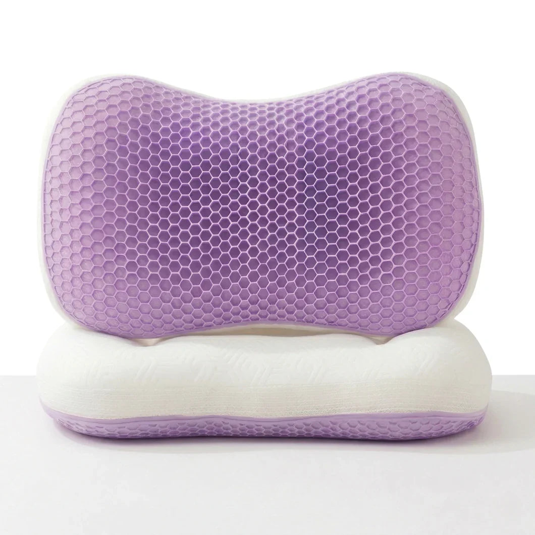 Ergonomisk TPE-pute med ventilerende design for nakke og hode
