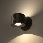 Dubbelljus | Roterbar LED-vegglampe (2-pakning)