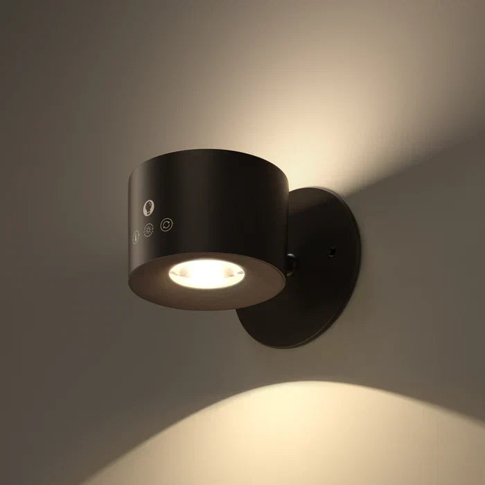 Dubbelljus | Roterbar LED-vegglampe (2-pakning)