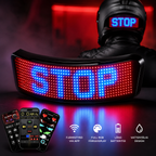 RideGlow™ LED-hjelmdisplay