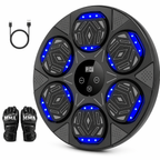 Interaktiv boksemaskin med Bluetooth og 15 treningsnivåer
