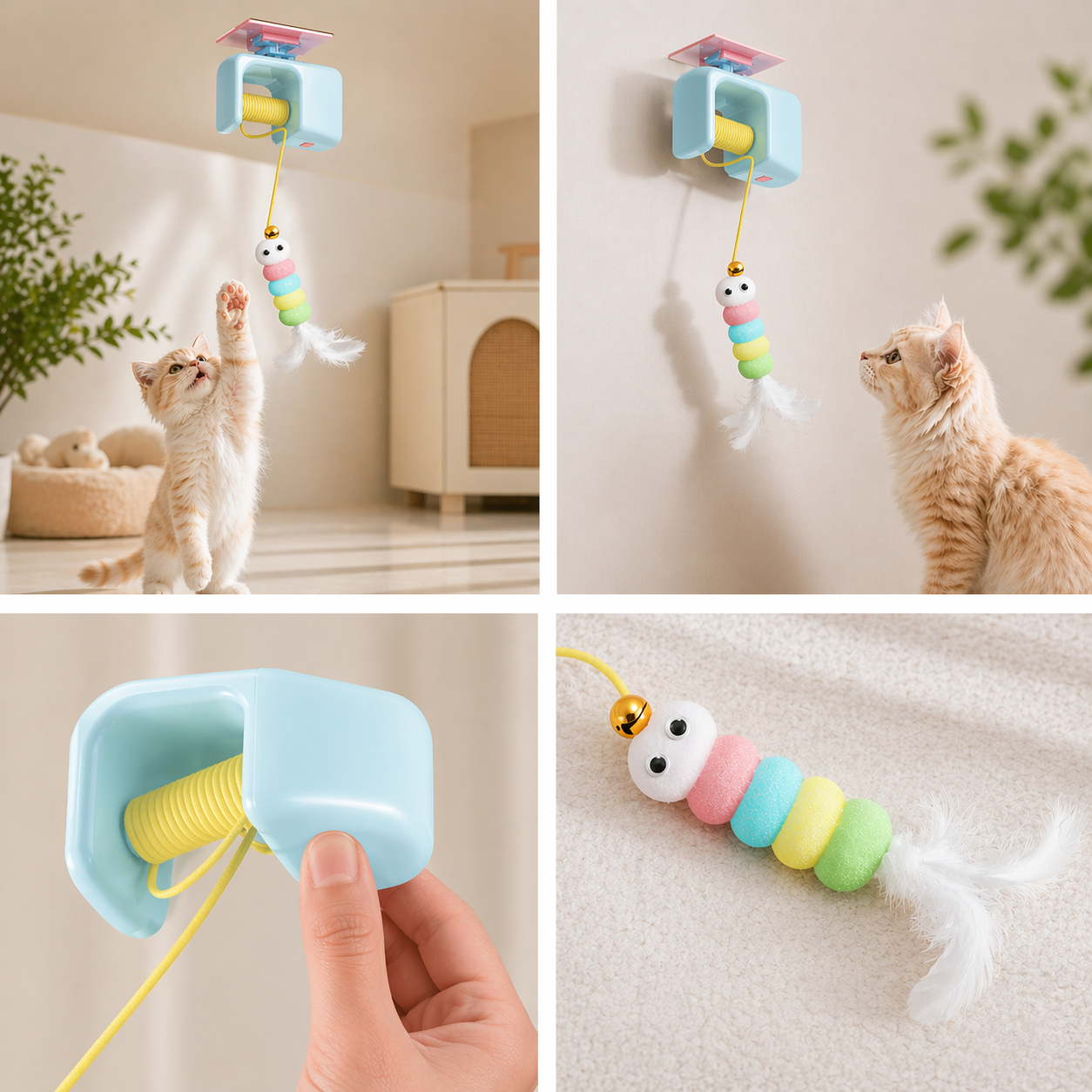 PurrSwing | Automatisk hengeleke for katt