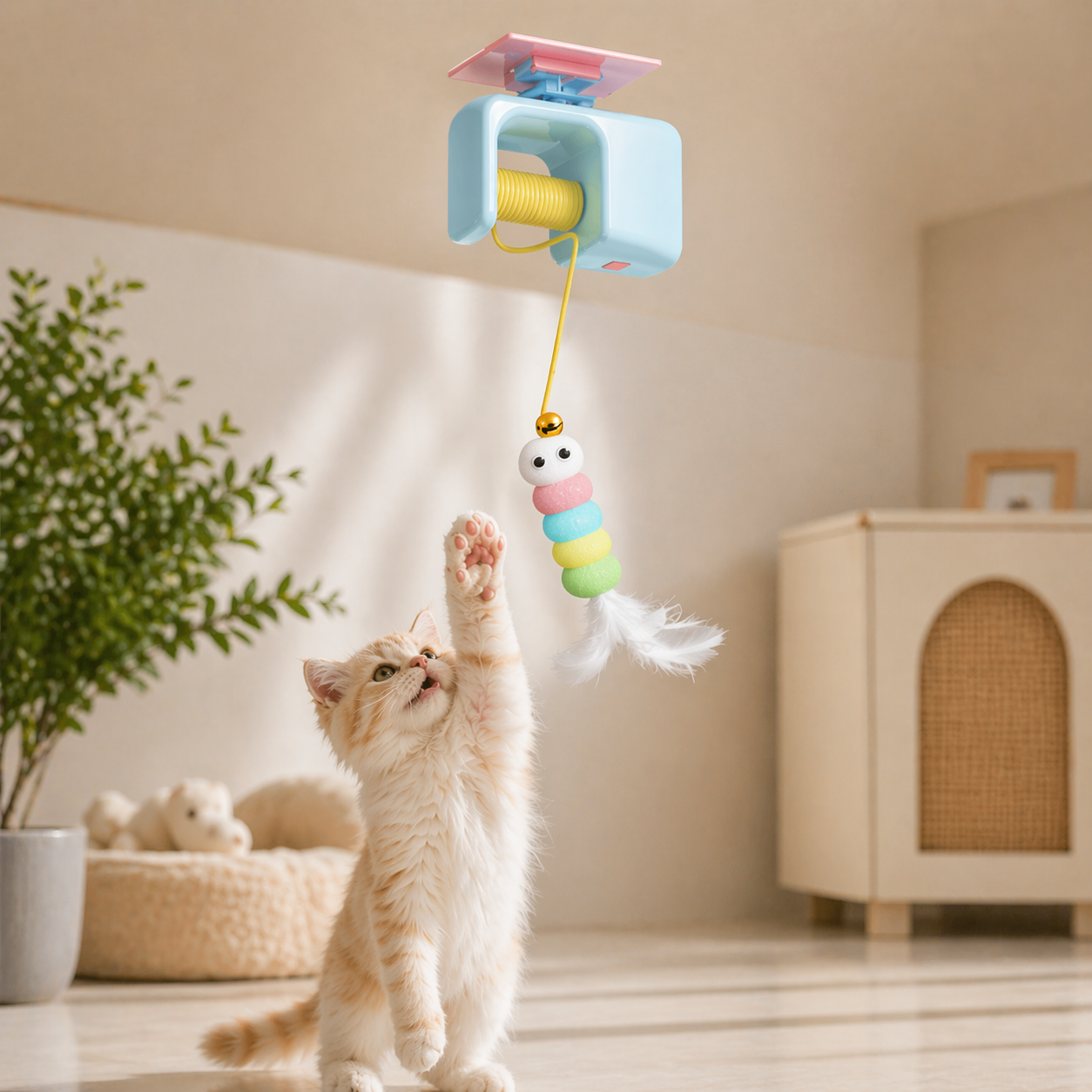 PurrSwing | Automatisk hengeleke for katt