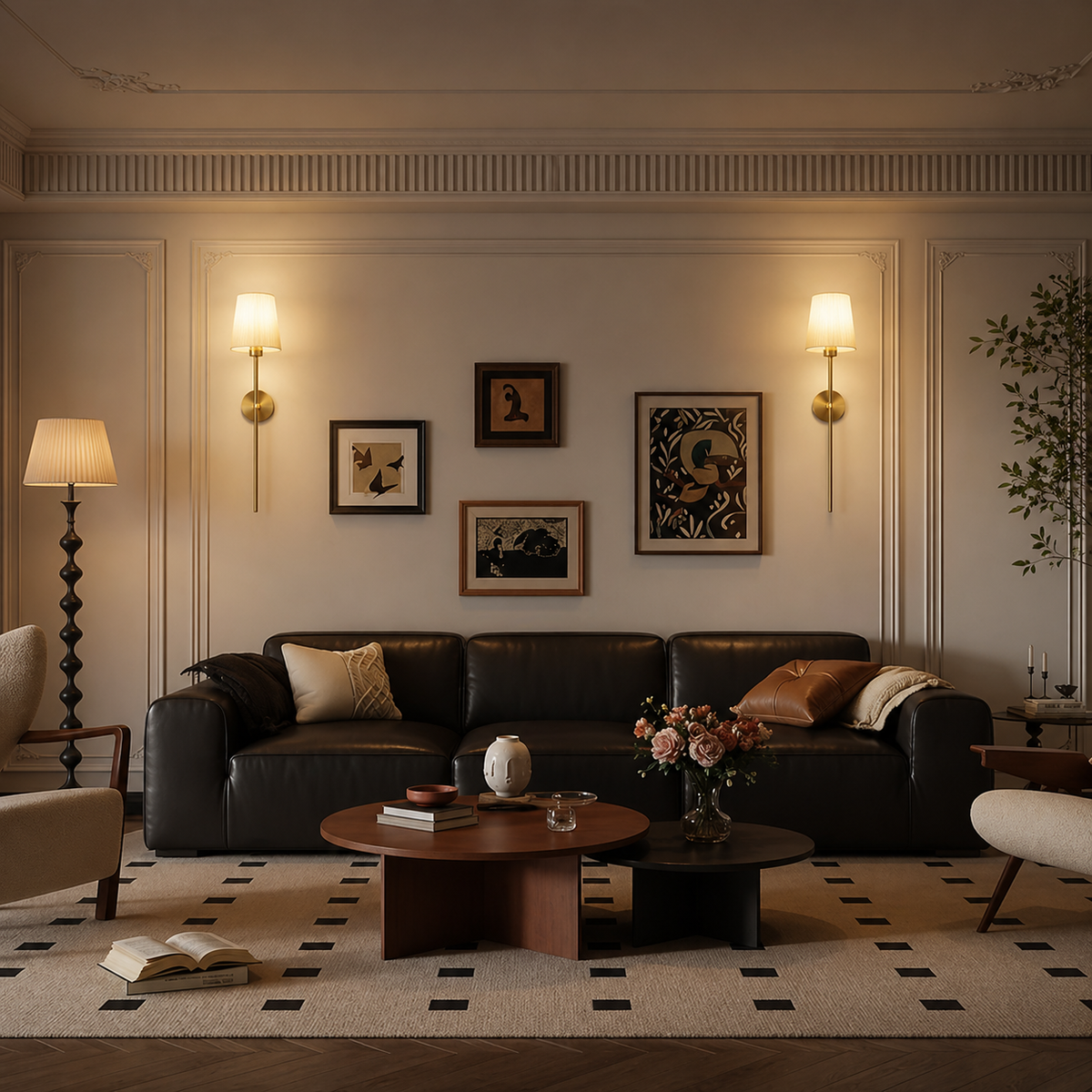 Goldén | Dimbar vegglampe i slankt design