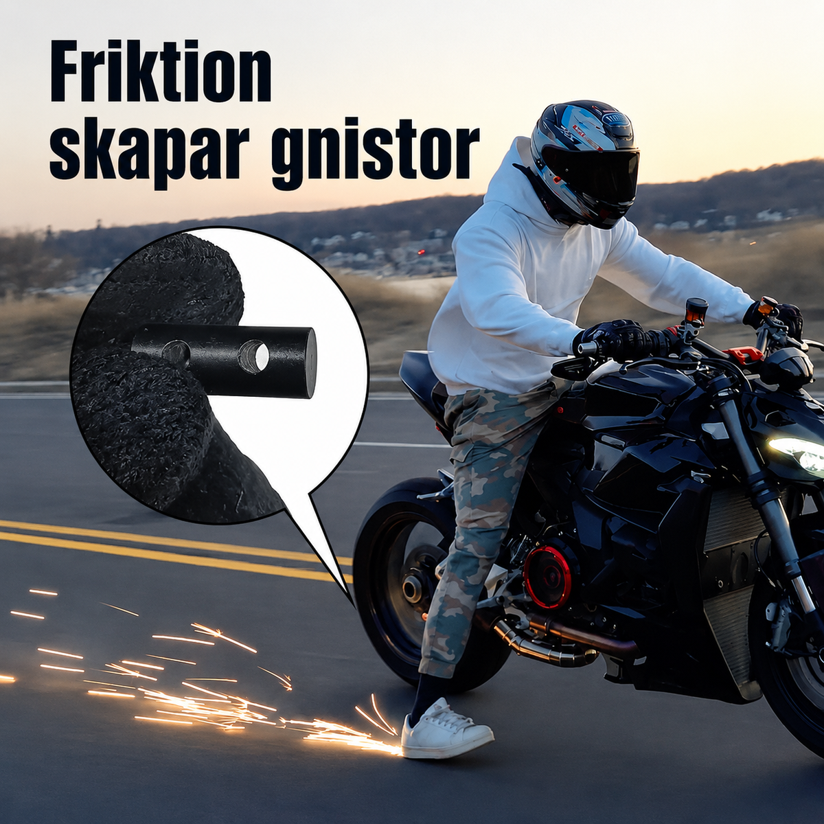 SparkRide™ Gnistsåler (2-pakning)