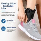 Ankelstøtte ved Droppfot & Ortose