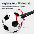 Fotballtrener med ballretur for barn – trening av ballkontroll og teknikk
