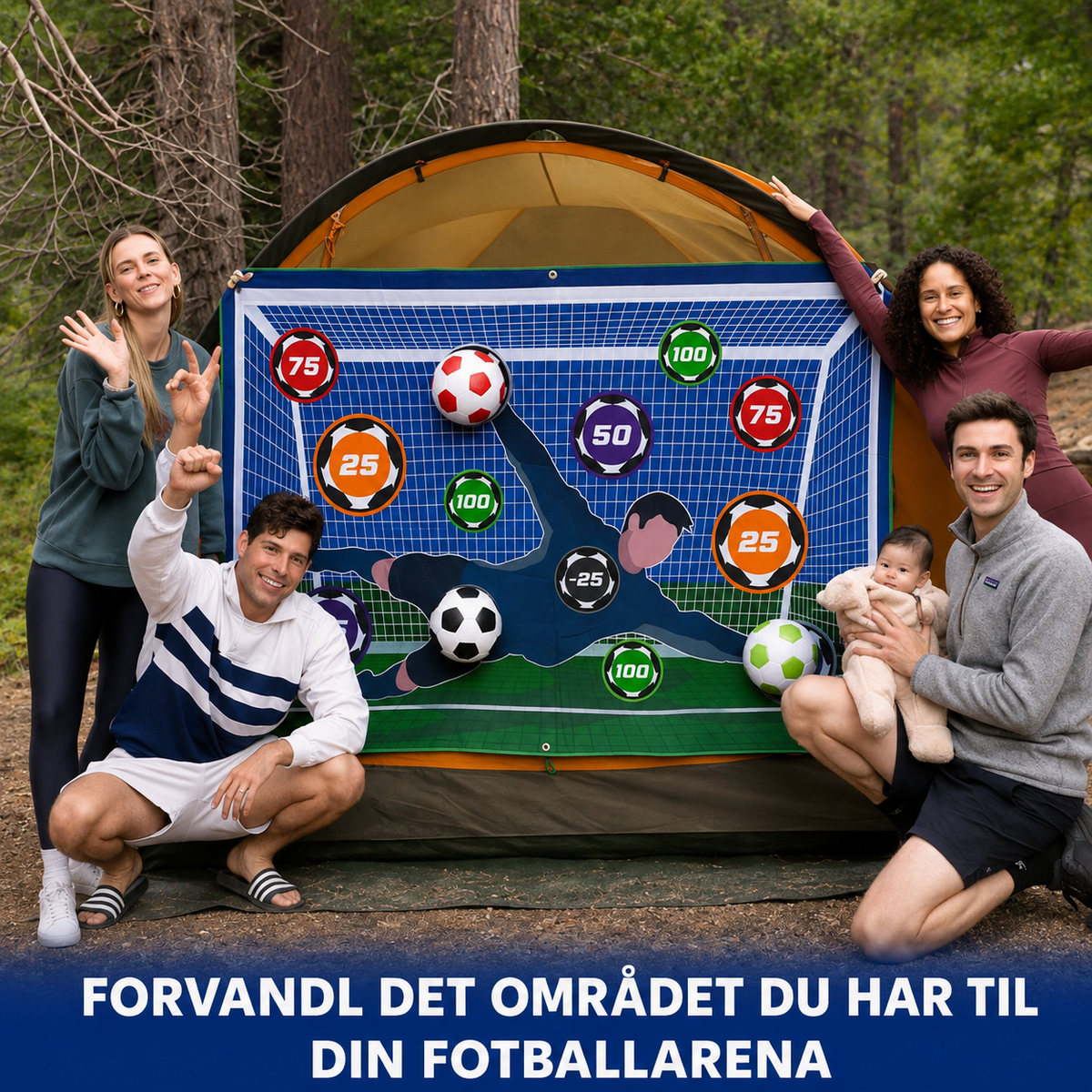 Aktivt presisjonsspill for familie og venner
