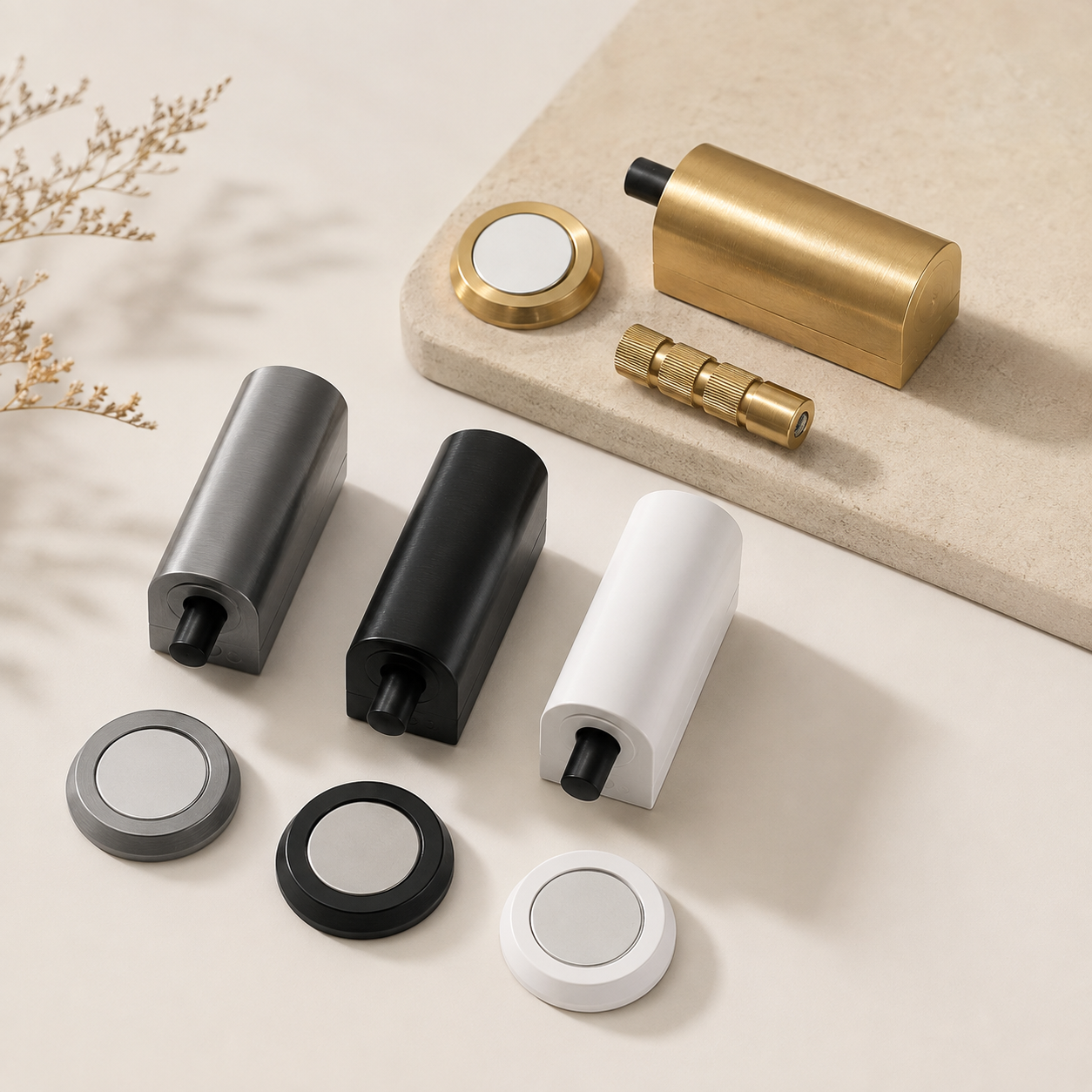 Magnetisk dørstopper – holder døren åpen