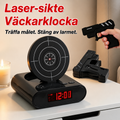 Vekkerklokke med målskive og lyspistol