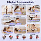 Multifunksjonelt treningsbrett for helkroppstrening hjemme