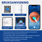 Smart ørerenser med kamera – se direkte på mobilen