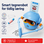 Interaktiv tegnerobot for barn – lær å tegne steg for steg