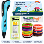 3D-penn for barn – lag figurer og kreativ 3D-kunst