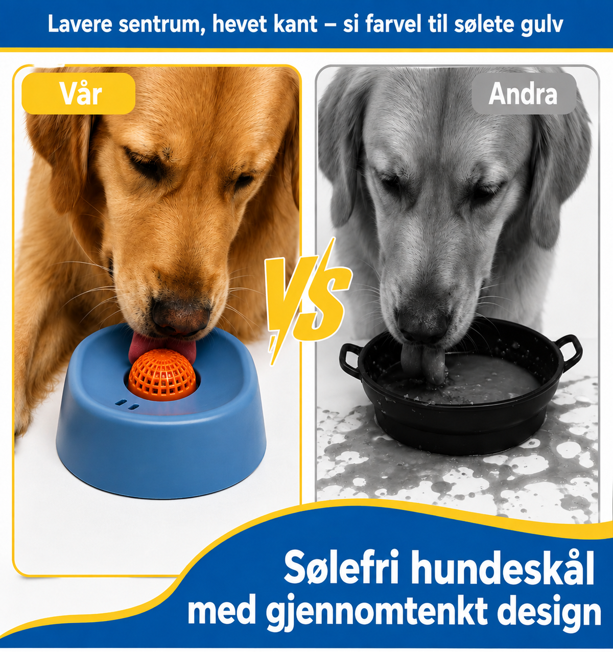 Slow Feeder slikkeskål