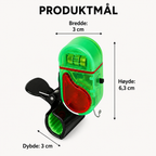 LED-nappvarsler med lydalarm for fiske