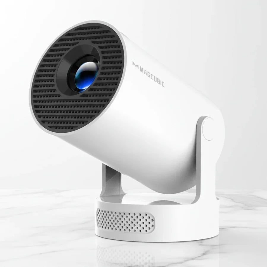 Portabel smartprojektor med WiFi, Bluetooth og Android