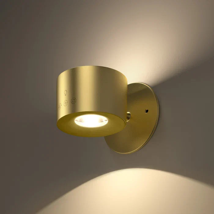 Dubbelljus | Roterbar LED-vegglampe (2-pakning)