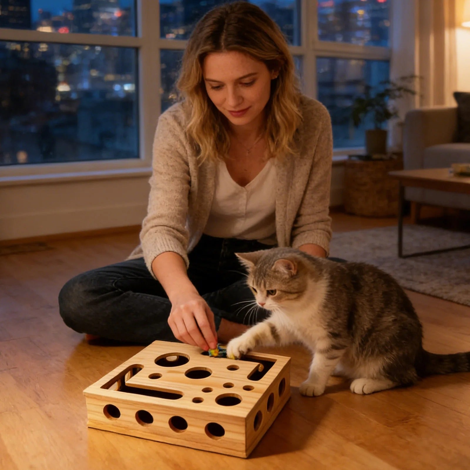 Kloreleke for katt