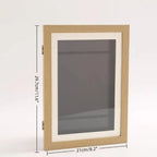 A4-ramme for barnetegninger med magnetisk front