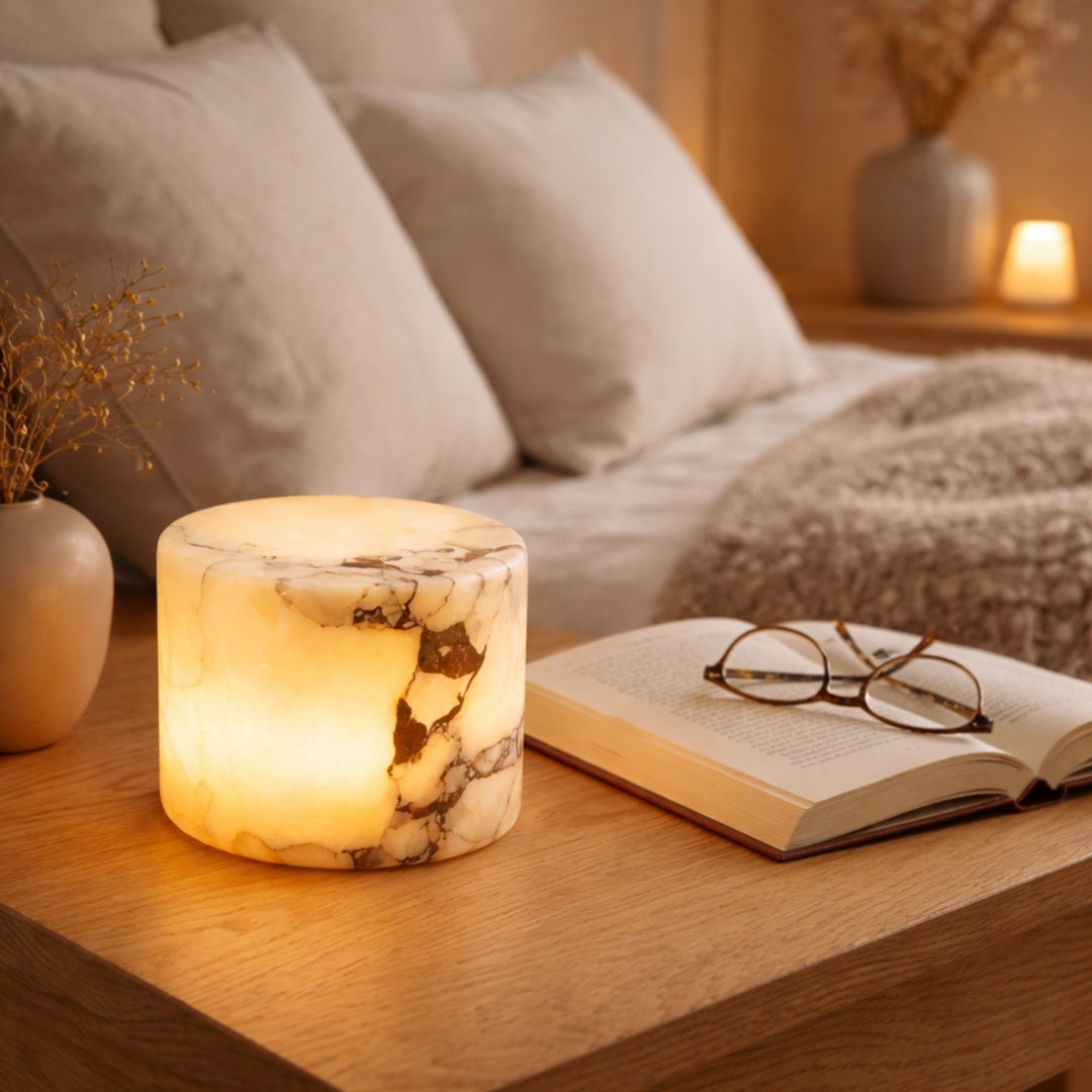 Marmorlampe